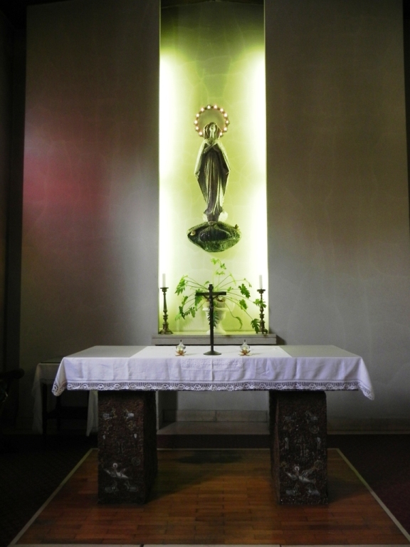 L'altare della cappella